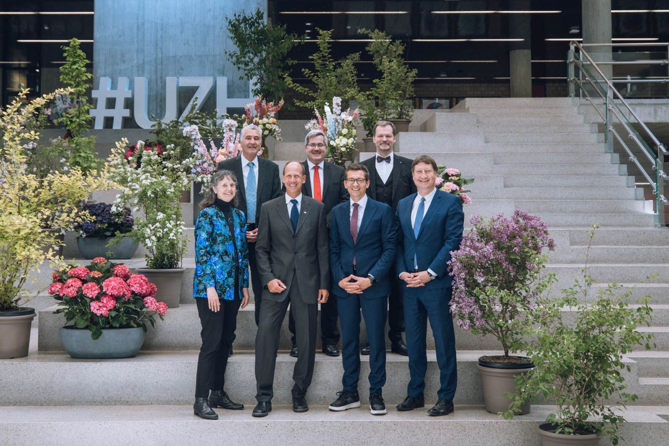 Gruppenfoto der Dekan:innen der Universität Zürich.